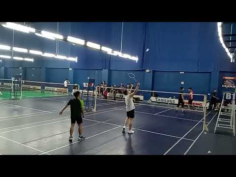 Badminton MuhibbahTeam Men's Double Sparring Social - Iqbal / Yi Hern Vs Wai Yip / Quzairie