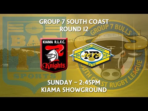 2018 Group 7 RL 1st Grade Round 12 - Kiama Knights v Nowra-Bomaderry Jets