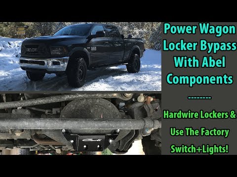 How To Hardwire Your Power Wagon Lockers With Abel Components