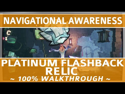 Crash Bandicoot 4 - Navigational Awareness 100% Walkthrough - Platinum Flashback Relic (All Crates)