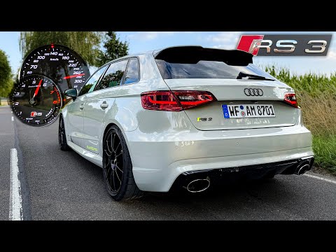 2016 Audi RS3 8V | Non-OPF🔥| 100-200 km/h accelerations🏁| by Automann in 4K