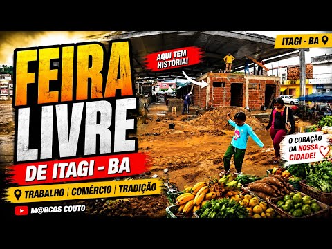 "CONSTRUÇÃO DA NOVA FEIRA LIVRE DE ITAGI - BA | ACOMPANHE O ANDAMENTO DA OBRA!" #itagi 2/07/ 2026