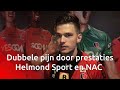 Rampseizoen voor verhuurde NAC-spelers bij Helmond Sport: 'Nu is er dubbele pijn'