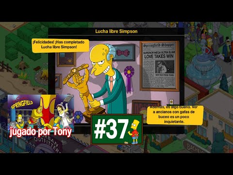 Los Simpson Springfield "LuchaLibre'20: Capítulo 37 - Fin de Evento" por Tony