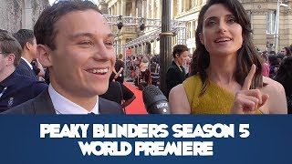 Peaky Blinders Season 5 Birmingham World Premiere - Red Carpet Interviews video