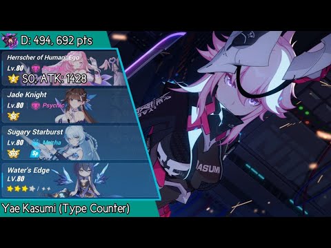[692 pts] Nirvana Abyss, Yae Kasumi (Type Counter) | HoH JK SS Water's Edge