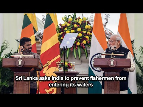 Sri Lanka asks India to prevent fishermen from entering its waters