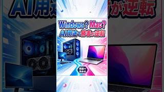 AI用PCはWindowsとMac、用途で勝者が変わる
