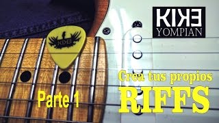 Crea tus riffs, parte 1: Con escalas