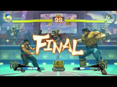 SSF4 AE  t alloy body (Yun) vs KojiKOG (Hawk)