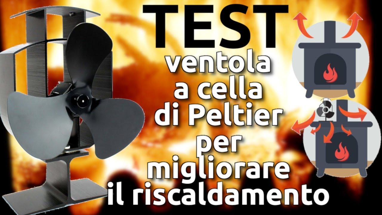 Watch Now prova ventola passiva a cella peltier per stufe a legna prova ventola passiva a cella peltier per stufe a legna
