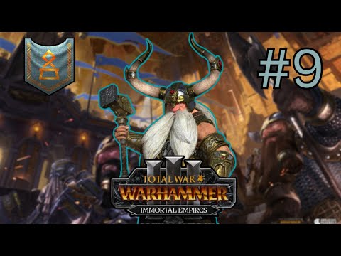 THE BOOK OF GRUDGES GROWS! Thorek Ironbrow Immortal Empires Pt. 9 - Total War: Warhammer III 6.1.3
