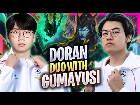 T1 GUMAYUSI DUO WITH T1 DORAN! - T1 Gumayusi Plays Kalista ADC vs Tristana! | Season 2024