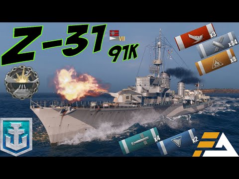 Z-31 | German Tier VII Destroyer | World of Warships