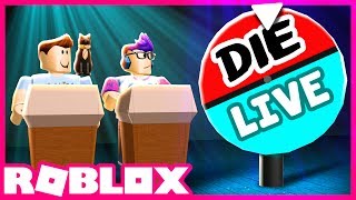 LIVE OR DIE in Roblox Wheel of Fortune!