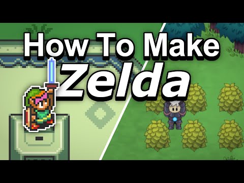 Make A Zelda-Like Game - With GDevelop