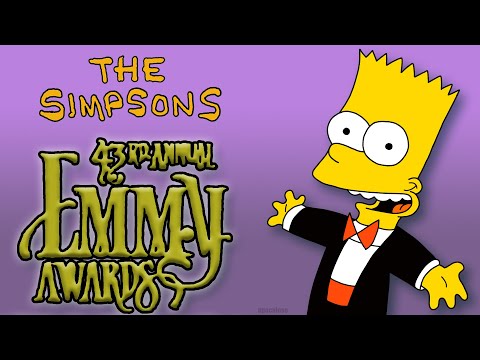 The Simpsons - Bart introduces the 43rd Primetime Emmy Awards (1991)