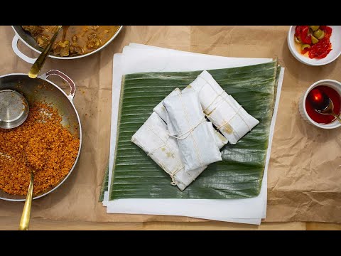 Puerto Rican Pasteles de Arroz (Rice Dumplings)