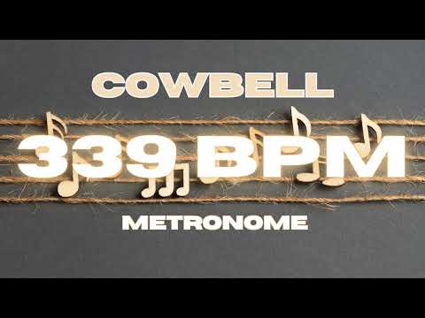 339 BPM - Cowbell Metronome