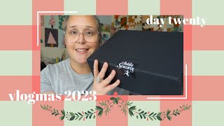 VLOGMAS 2023 | Day 20: A PO Box Gift & Dress Sewing