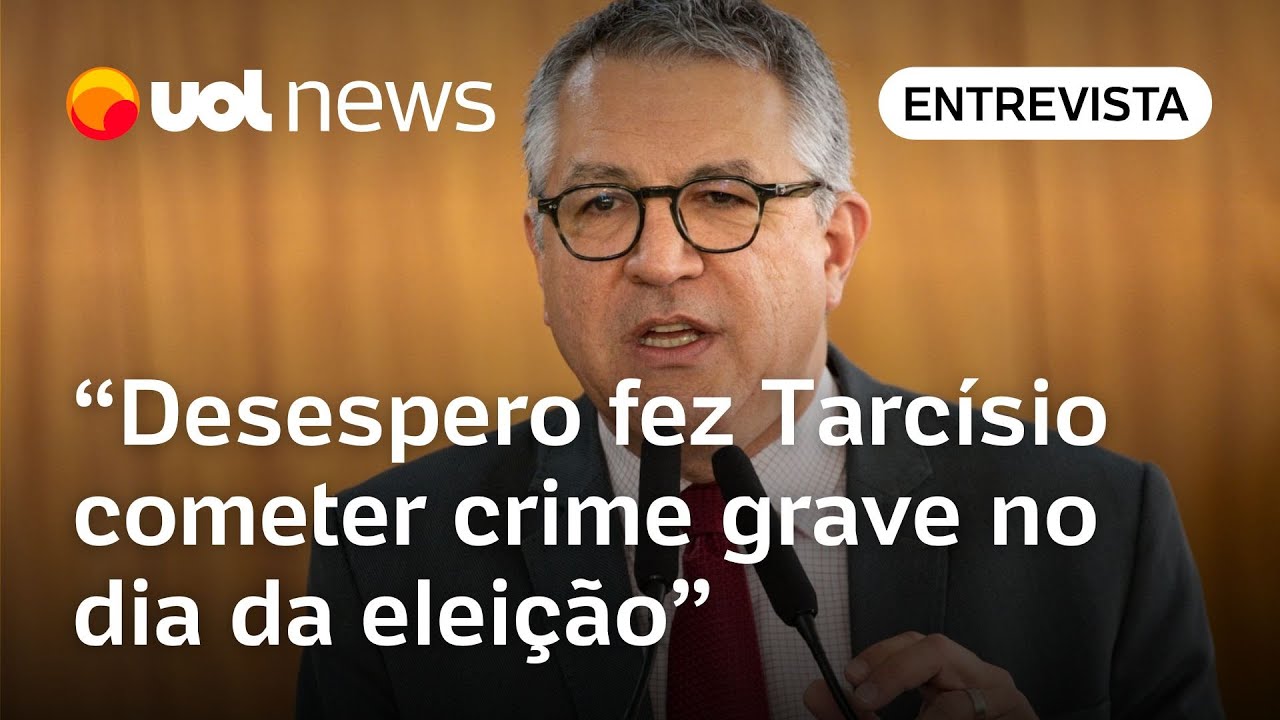Eleições: Sem punição, fala de Tarcísio contra Boulos gera 'jurisprudência’, diz Alexandre Padilha
