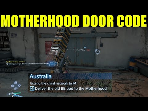 Death Stranding 2 - How to Deliver the old bb pod to the motherhood (Motherhood Door code)