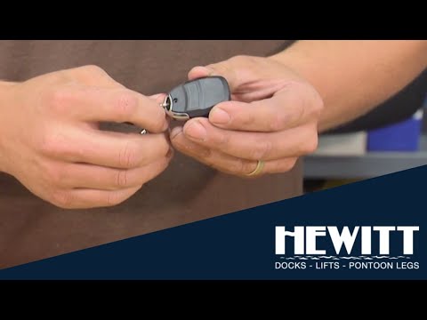 Replacing Battery in Chrome Key Fob