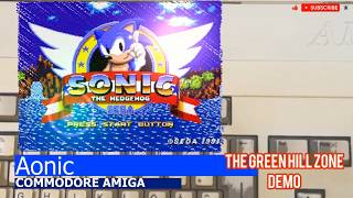 Commodore Amiga -=Aonic: The Green Hill Zone=- demo