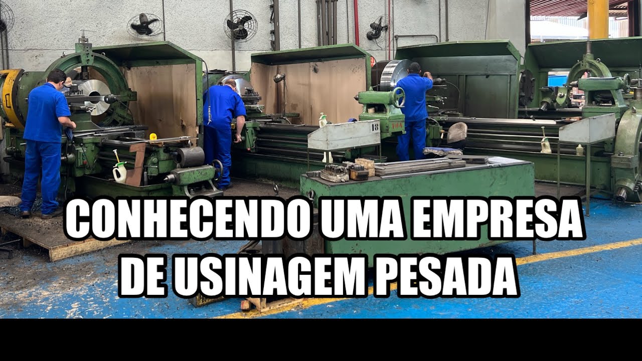 EMPRESA DE MÁQUINAS PESADAS USINAGEM NO TORNO MECÂNICO PESADO