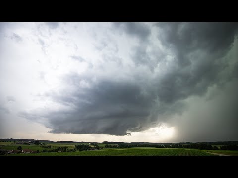 Unwetter | Starke SUPERZELLE bei Ulm 20.06.2021