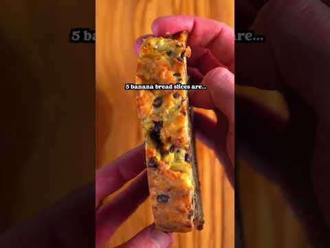 78 Calorie High Protein Banana Bread