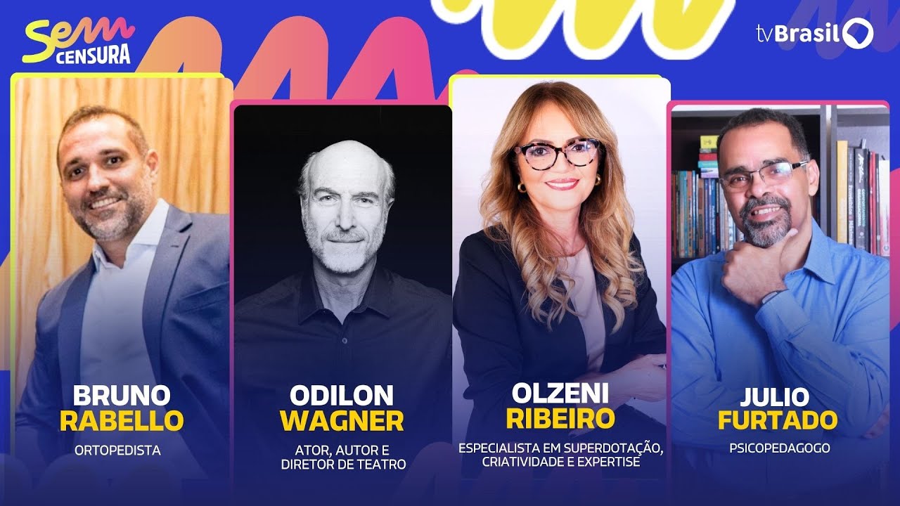 🔴 SEM CENSURA RECEBE ODILON WAGNER, OLZENI RIBEIRO, JULIO FURTADO E BRUNO RABELLO