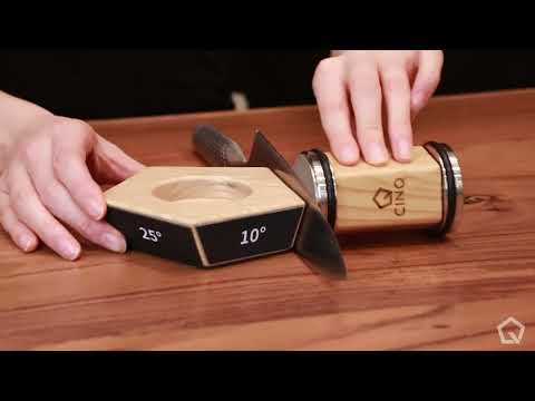 Introducing the CINQ Pentagon Rolling Knife Sharpener