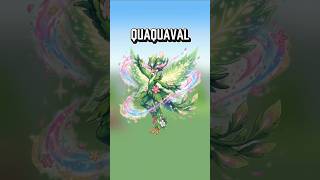 ¿Y si intercambiamos los tipos de los iniciales de Paldea? 🍃💧🔥 #pokemon #fakemon