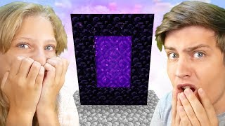 ВЫЖИВАНИЕ С СЕСТРОЙ! - КСЮША ОТПРАВИЛАСЬ В АД... (Minecraft)