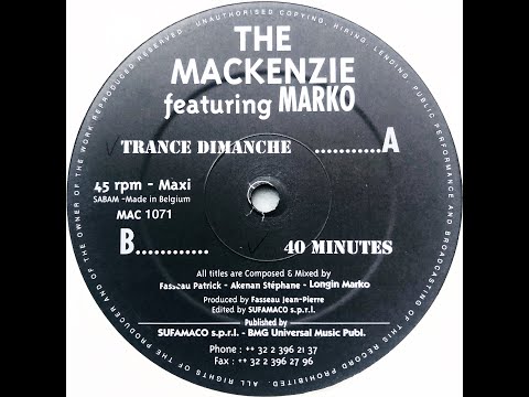 The Mackenzie feat. Marko • Trance Dimanche (1996)