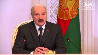 Смотреть онлайн Лукашенко о запрете импорта в Россию белорусских товаров