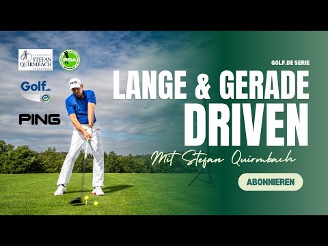 Lerne wie Du Lange und Gerade Driven kannst! Mit Golfpro Stefan Quirmbach