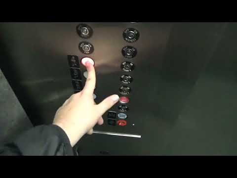 Schindler Haughton Traction Auxiliary Elevator @ Forsyth Building - Oak Park, IL (Solo Take)