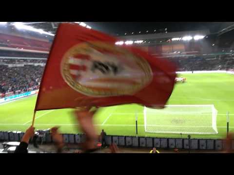 PSV - Cambuur Leeuwarden - 22-09-2015 - Opkomst Spelers [HD]