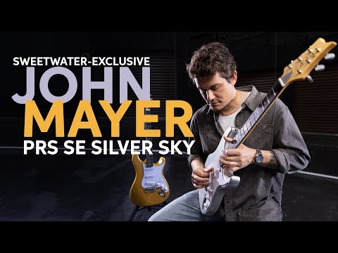 The John Mayer Signature PRS SE Silver Sky Electric Guitar | Sweetwater Exclusive