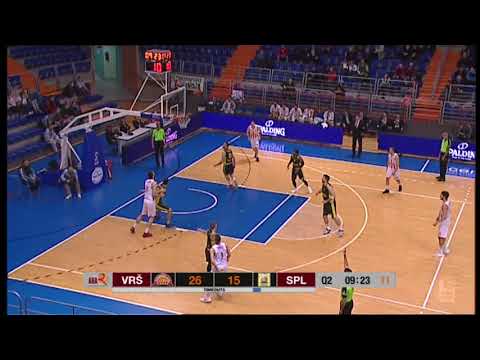 Mirko Djerić made 9 three-pointers in a single game! (Vršac - Split, 27.12..2017)