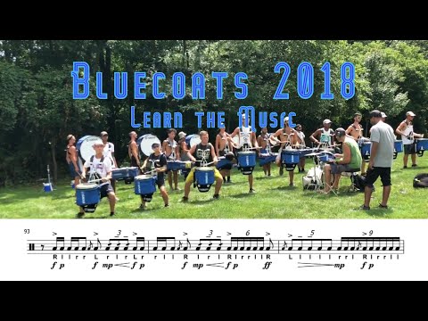 Bluecoats 2018 FULL SHOW (Learn The Music)