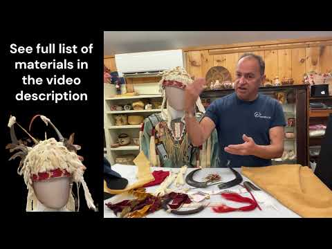 Ermine Split Horn Bonnet  Part 2