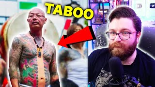 Vaush reacts to Yakuza member tattoos