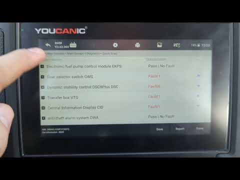 BMW Electric Cooling Fan Activation Testing with YOUCANIC Scanner