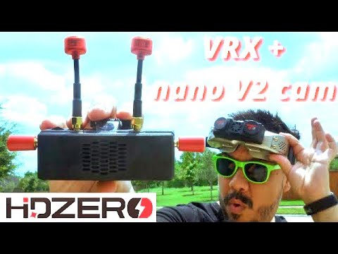 HDzero VRX + Nano Cam V2 - Countdown to Goggles