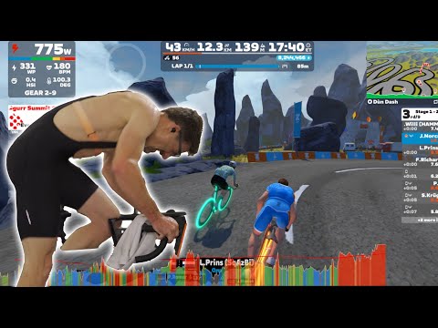 Digging DEEP .. My First Zwift Race in 4 months