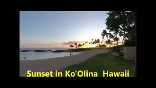 Sunset in Ko'Olina Hawaii 🙂@HandmadeAndBeyondbyEden #shorts
