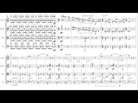 Davide Verotta - String Quartet No.4 (Incandescent) - Played by the Friction Quartet